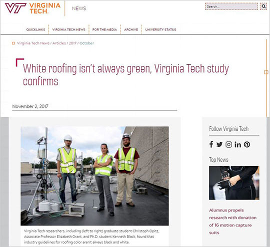 Virginia Tech Study