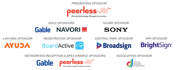 DSE 2019 Event Sponsors