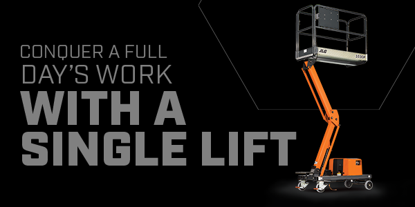 Conquer a full day's work with a single lift.