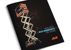 Cover image of the DaVinci All-Electric Scissor Lift brochure.