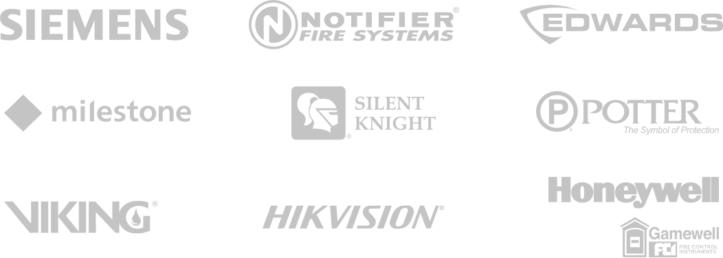 a bunch of logos on a black background including silent knight