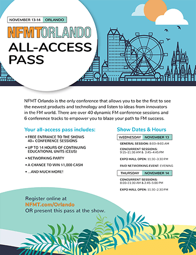 NFMT Orlando - All access pass